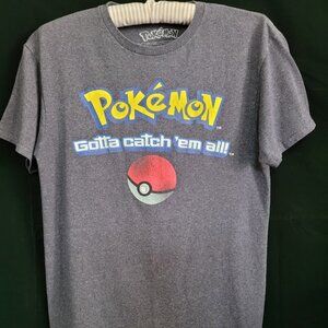 POKEMON "GOTTA CATCH 'EM ALL" TEE SZ M.                                     T014
